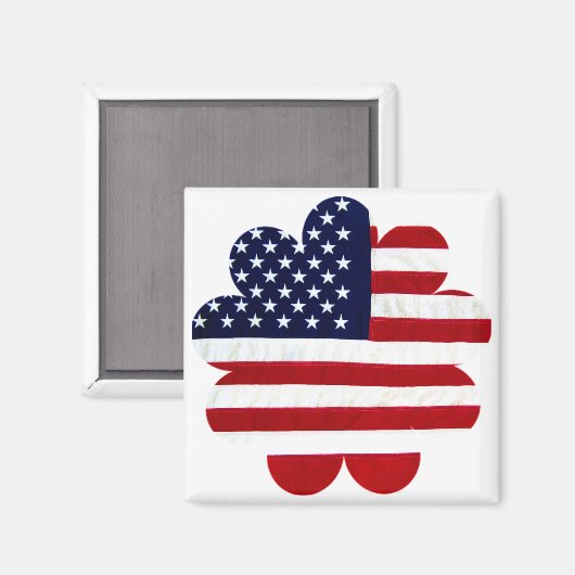 Proud American_ Magnet (Vorderseite/Rückseite)