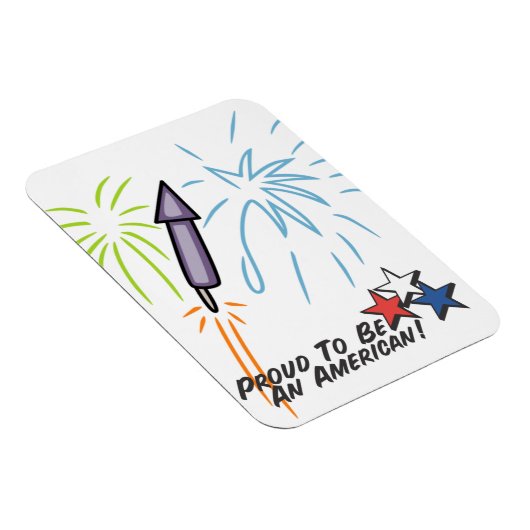 Proud American - Magnet (Rechte Seite)