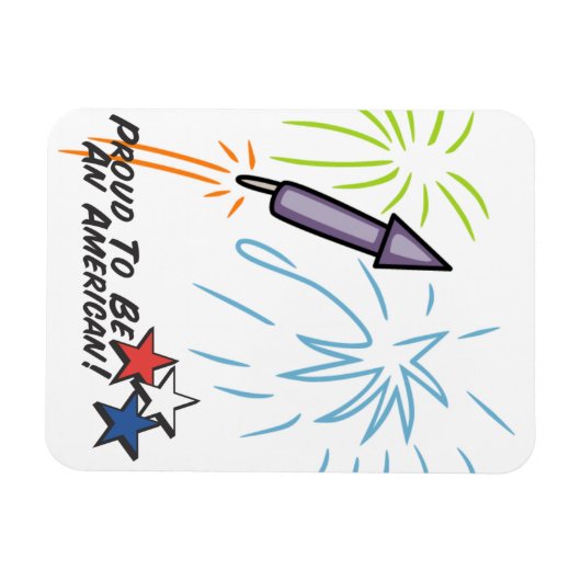 Proud American - Magnet (Horizontal)