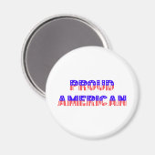 Proud American Magnet (Vorderseite/Rückseite)