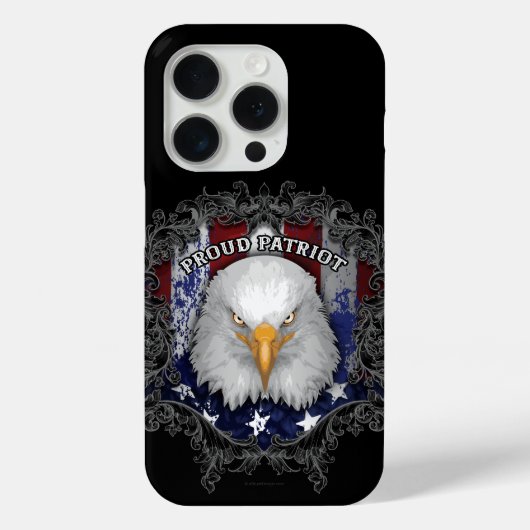 Proud American Patriot Case-Mate iPhone Hülle (Rückseite)