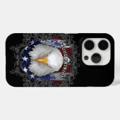 Proud American Patriot Case-Mate iPhone Hülle (Rückseite (Horizontal))