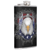 Proud American Patriot Flachmann (Rechts)