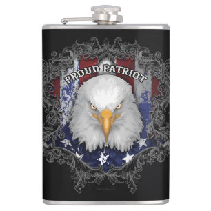 Proud American Patriot Flachmann