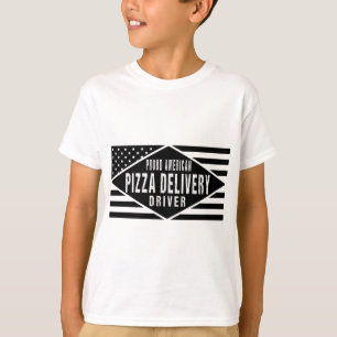 Proud American Pizza Delivery Driver - Patriotic U T-Shirt