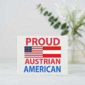 Proud American Postkarte (Stehend Vorderseite)