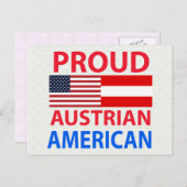 Proud American Postkarte (Vorne/Hinten)
