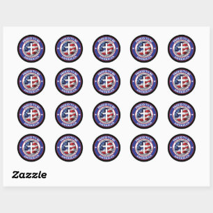 Proud American Sticker
