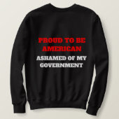 Proud American Sweatshirt (Design Rückseite)