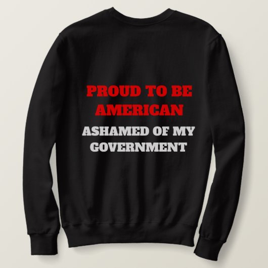 Proud American Sweatshirt (Design Rückseite)