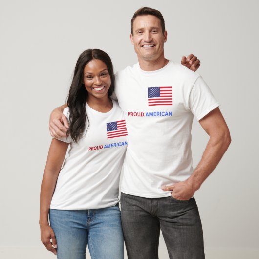 Proud American T Shirt (Unisex)