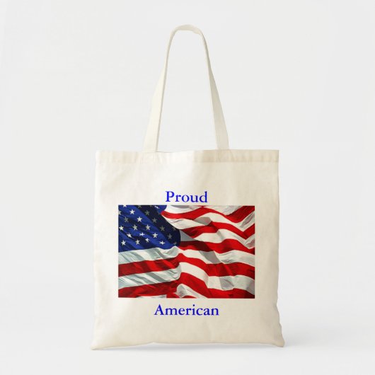 Proud American Tote Bag Tragetasche (Vorne)