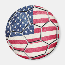 Proud American USA Flag Soccer Ball