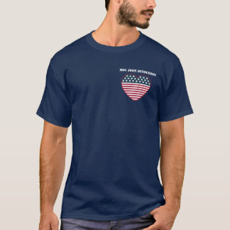 "Proud American Veteran!" Personalisierbar T-Shirt
