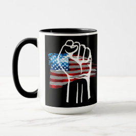 PROUD AMERICAN - wht Tasse
