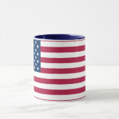 Proud Americans | Large 15 oz American Flag Mug Tasse (Zentrum)