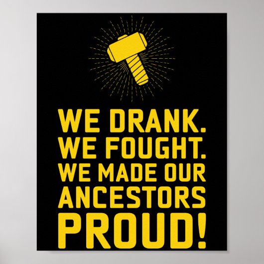 Proud Ancestors Poster (Vorne)