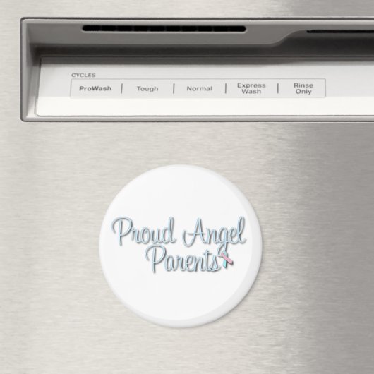 Proud Angel Parents Magnet (In Situ (Geschirrspüler))