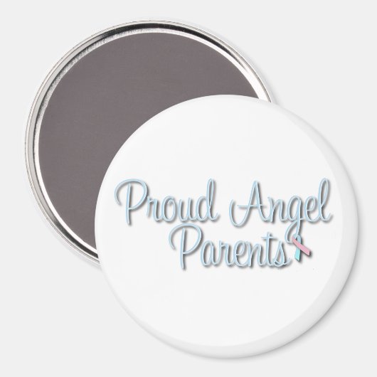 Proud Angel Parents Magnet (Vorderseite/Rückseite)