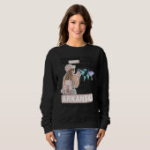 Proud Arkansas Girl  Cool Girl from Arkansas Sweatshirt (Vorne ganz)
