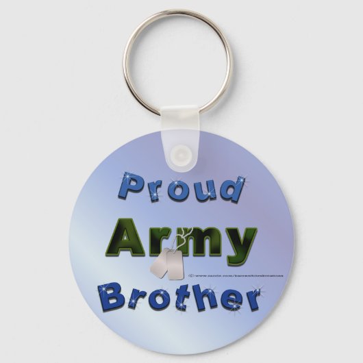 Proud Army Brother Schlüsselanhänger (Vorderseite)