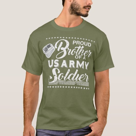 Proud Army Brother T-Shirt (Vorderseite)