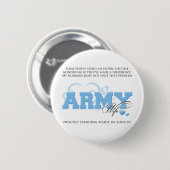 Proud ARMY Ehefrau Button (Vorne & Hinten)