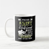 Proud Army Girlfriend Most People  Kaffeetasse (Links)