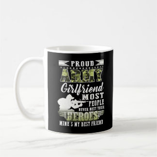 Proud Army Girlfriend Most People Kaffeetasse