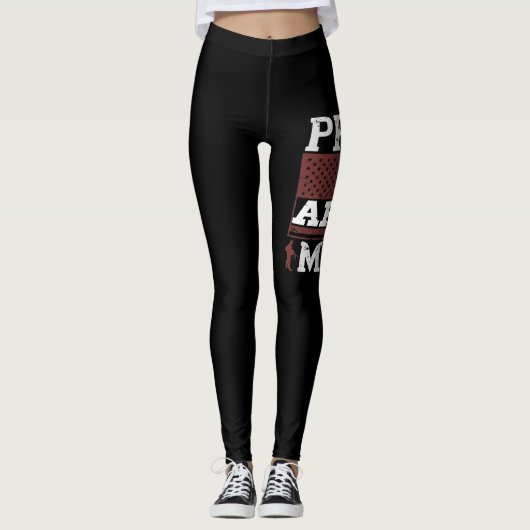 Proud Army Mom Leggings (Vorderseite)