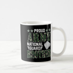 Proud Army National Guard Brother Military Family Kaffeetasse