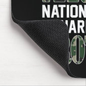 Proud Army National Guard Brother Military Family Mousepad (Ecke)