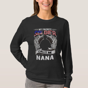 Proud Army Oma Shirt Mein Lieblingssoldat ruft