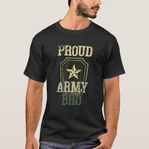 Proud Army Soldier Brother USA Militär F T-Shirt