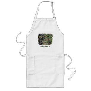 Proud Army Vater Camouflage Design Lange Schürze