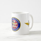 Proud Army Veteran Aviation Soldat Kaffeetasse (VorderseiteRechts)