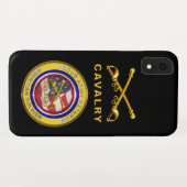 Proud Army Veteran Cavalry Soldier Case-Mate iPhone Hülle (Rückseite (Horizontal))