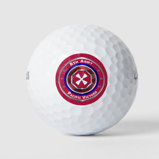 Proud Army Veteran Cavalry Soldier Golfball (Vorderseite)