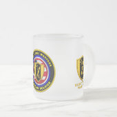 Proud Army Veteran Elektronischer Krieg Mattglastasse (VorderseiteRechts)