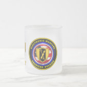 Proud Army Veteran Elektronischer Krieg Mattglastasse (Mittel)