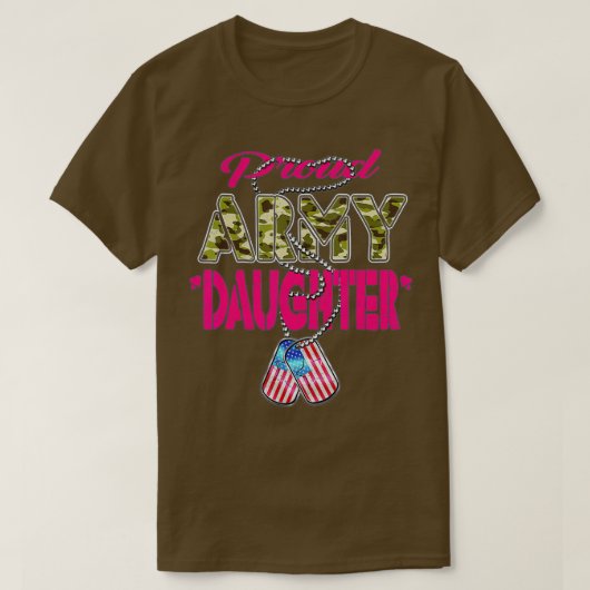 Proud Armys Großartiger Militärstolz (34) T-Shirt (Design vorne)