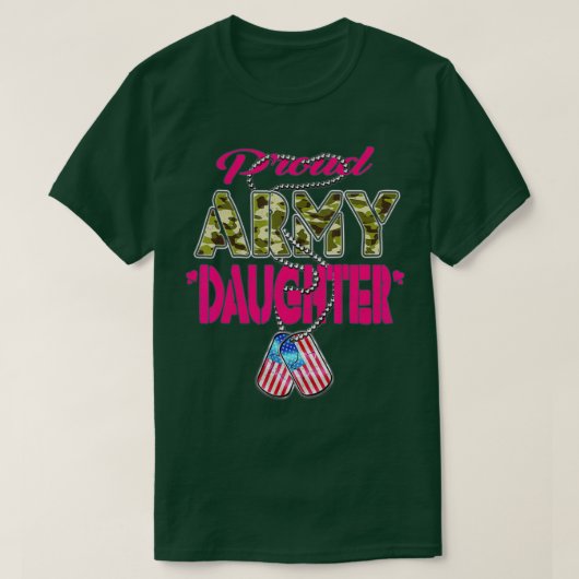 Proud Armys Großartiger Militärstolz (34) T-Shirt (Design vorne)