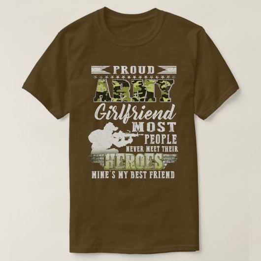 Proud Armys Großartiger Militärstolz (36) T-Shirt (Design vorne)