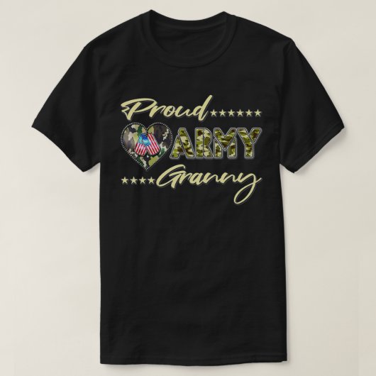 Proud Armys Großartiger Militärstolz (49) T-Shirt (Design vorne)