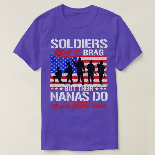 Proud Armys Großartiger Militärstolz (57) T-Shirt (Design vorne)