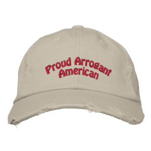Proud Arrogant American Bestickte Kappe