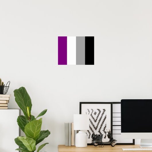 Proud Asexual Poster (Heimbüro)