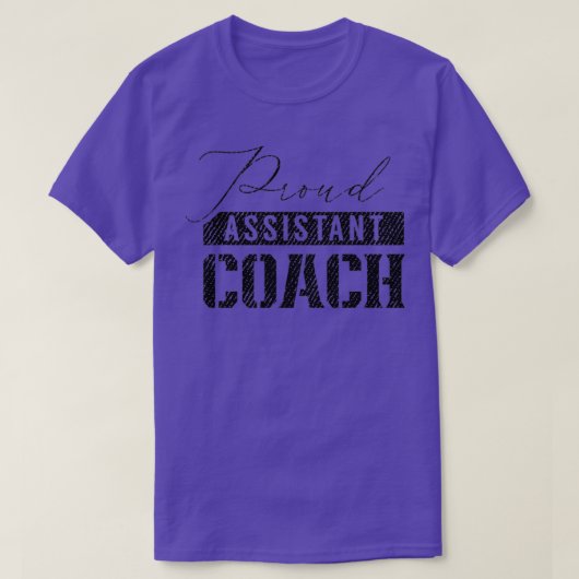 Proud Assistenztrainer 5 T-Shirt (Design vorne)