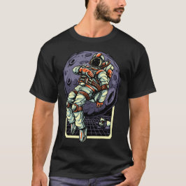 Proud Astronaut Graphic T - Shirt