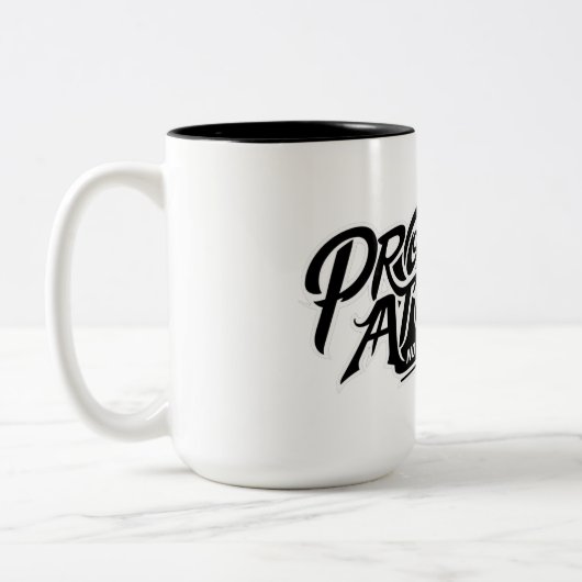 Proud Atheist Coffee Mug Zweifarbige Tasse (Links)